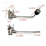 Maxbell Cymbal Holder Metal Drum Parts Drum Hardware Cymbal Arm Attachment for Spare Style A