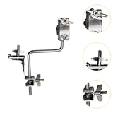 Maxbell Cymbal Holder Metal Drum Parts Drum Hardware Cymbal Arm Attachment for Spare Style A