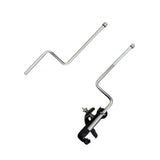 Maxbell Drum Cowbell Holder Z Shaped Rod for Tambourines Drum Set Musical Instrument A