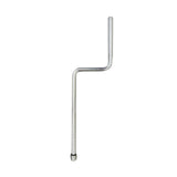 Maxbell Drum Cowbell Holder Z Shaped Rod for Tambourines Drum Set Musical Instrument A