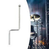 Maxbell Drum Cowbell Holder Z Shaped Rod for Tambourines Drum Set Musical Instrument A