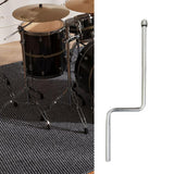 Maxbell Drum Cowbell Holder Z Shaped Rod for Tambourines Drum Set Musical Instrument A