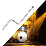 Maxbell Drum Cowbell Holder Z Shaped Rod for Tambourines Drum Set Musical Instrument A