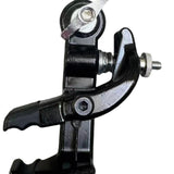 Maxbell Drum Cowbell Holder Z Shaped Rod for Tambourines Drum Set Musical Instrument B