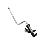 Maxbell Drum Cowbell Holder Z Shaped Rod for Tambourines Drum Set Musical Instrument B