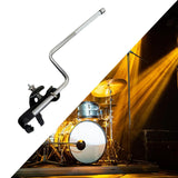 Maxbell Drum Cowbell Holder Z Shaped Rod for Tambourines Drum Set Musical Instrument B