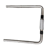 Maxbell L Shaped Rod Replacement Attachment Metal Drummer Gifts Percussion Accessory Double L