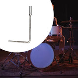 Maxbell L Shaped Rod Replacement Attachment Metal Drummer Gifts Percussion Accessory Cowbell Rod