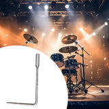 Maxbell L Shaped Rod Replacement Attachment Metal Drummer Gifts Percussion Accessory Cowbell Rod