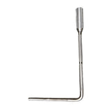 Maxbell L Shaped Rod Replacement Attachment Metal Drummer Gifts Percussion Accessory Cowbell Rod