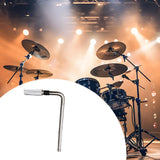Maxbell L Shaped Rod Replacement Attachment Metal Drummer Gifts Percussion Accessory L shaped