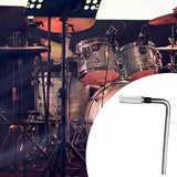 Maxbell L Shaped Rod Replacement Attachment Metal Drummer Gifts Percussion Accessory L shaped