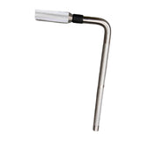 Maxbell L Shaped Rod Replacement Attachment Metal Drummer Gifts Percussion Accessory L shaped