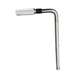 Maxbell L Shaped Rod Replacement Attachment Metal Drummer Gifts Percussion Accessory L shaped