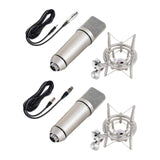 Maxbell Condenser Microphone Versatile Studio Mic for Gaming Music Production Vocals 5V16