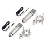 Maxbell Condenser Microphone Versatile Studio Mic for Gaming Music Production Vocals 5V16