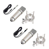 Maxbell Condenser Microphone Versatile Studio Mic for Gaming Music Production Vocals 5V16