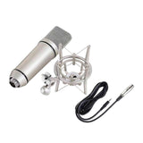 Maxbell Condenser Microphone Versatile Studio Mic for Gaming Music Production Vocals 5V16