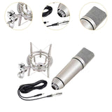 Maxbell Condenser Microphone Versatile Studio Mic for Gaming Music Production Vocals 5V16