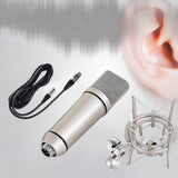 Maxbell Condenser Microphone Versatile Studio Mic for Gaming Music Production Vocals 48V16