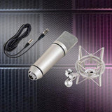 Maxbell Condenser Microphone Versatile Studio Mic for Gaming Music Production Vocals 48V16