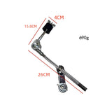 Maxbell Cymbal Attachment Hardware Metal Cymbal Holder for Drum Percussion Accessory