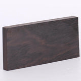 Maxbell Ebony Lumber Wood Timber Handle Plate Music Instruments DIY Tool Ebony Blank 6cmx3cmx1cm
