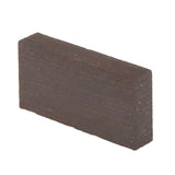 Maxbell Ebony Lumber Wood Timber Handle Plate Music Instruments DIY Tool Ebony Blank 6cmx3cmx1cm