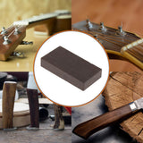 Maxbell Ebony Lumber Wood Timber Handle Plate Music Instruments DIY Tool Ebony Blank 6cmx3cmx1cm
