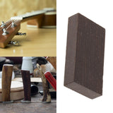 Maxbell Ebony Lumber Wood Timber Handle Plate Music Instruments DIY Tool Ebony Blank 6cmx3cmx1cm