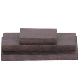 Maxbell Ebony Lumber Wood Timber Handle Plate Music Instruments DIY Tool Ebony Blank 6cmx3cmx1cm