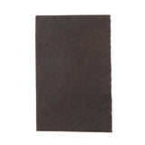 Maxbell Ebony Lumber Wood Timber Handle Plate Music Instruments DIY Tool Ebony Blank 6cmx4cmx1cm