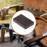 Maxbell Ebony Lumber Wood Timber Handle Plate Music Instruments DIY Tool Ebony Blank 6cmx4cmx1cm
