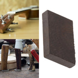 Maxbell Ebony Lumber Wood Timber Handle Plate Music Instruments DIY Tool Ebony Blank 6cmx4cmx1cm