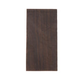 Maxbell Ebony Lumber Wood Timber Handle Plate Music Instruments DIY Tool Ebony Blank 12cmx6cmx1cm