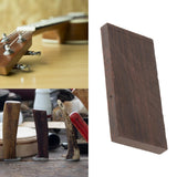 Maxbell Ebony Lumber Wood Timber Handle Plate Music Instruments DIY Tool Ebony Blank 12cmx6cmx1cm