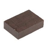 Maxbell Ebony Lumber Wood Timber Handle Plate Music Instruments DIY Tool Ebony Blank 7cmx5cmx2cm
