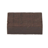 Maxbell Ebony Lumber Wood Timber Handle Plate Music Instruments DIY Tool Ebony Blank 7cmx5cmx2cm