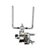 Maxbell Cymbal Clamp Holder Double L Rod Metal for Percussion Instrument Drum Cymbal