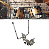 Maxbell Cymbal Clamp Holder Double L Rod Metal for Percussion Instrument Drum Cymbal