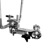 Maxbell Cymbal Clamp Holder Double L Rod Metal for Percussion Instrument Drum Cymbal
