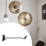 Maxbell Portable Cymbal Hanger Stand Drum Display Stand Nonslip Cymbals Display Tool For Groove Plate
