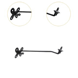Maxbell Portable Cymbal Hanger Stand Drum Display Stand Nonslip Cymbals Display Tool For Wall