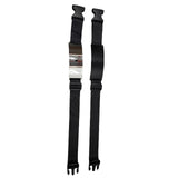 Maxbell Drum Pad Strap Silent Drum Pad Fixing for Student Drummer Lover Professional Argent