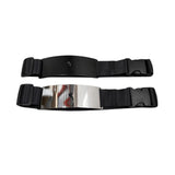 Maxbell Drum Pad Strap Silent Drum Pad Fixing for Student Drummer Lover Professional Black