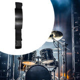 Maxbell Drum Pad Strap Silent Drum Pad Fixing for Student Drummer Lover Professional Black