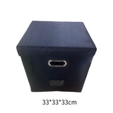 Maxbell 12inch Vinyl Records Storage Box CD Album Records Case Carrying Case Organizer Black