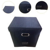 Maxbell 12inch Vinyl Records Storage Box CD Album Records Case Carrying Case Organizer Black