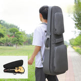 Maxbell Acoustic Guitar Bag 40”/41” Oxford Portable Stylish Gig Bag with Side Handle Gray