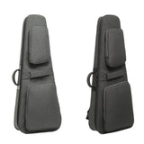 Maxbell Acoustic Guitar Bag 40”/41” Oxford Portable Stylish Gig Bag with Side Handle Gray
